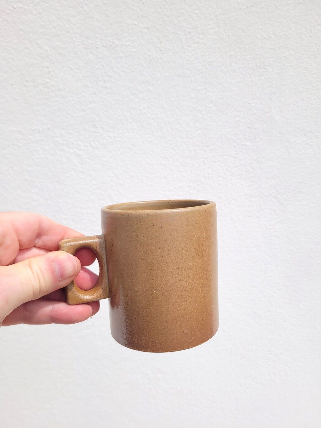 Set of 2 stoneware mugs from the 70s Brenne.