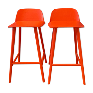 Tabourets nerd - muuto - rouge