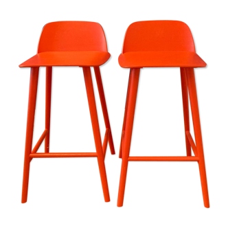 Nerd stools - muuto - red