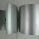 Giuliano Cesari Silver Wall Adjustable Lamp for Nucleo Sormani, 1960 Italy