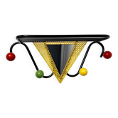 Colourful coat rack from the 1950s in the style of Mathieu Matégot.