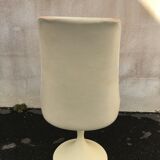 Orange tulip foot armchair