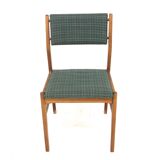 Set of 6 Scandinavian beech chairs, Sweden, 1960