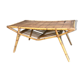 Rattan coffee table
