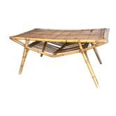 Rattan coffee table