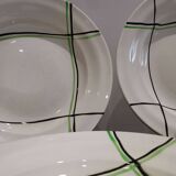 8 céranord st amand deep plates “bayonne” model