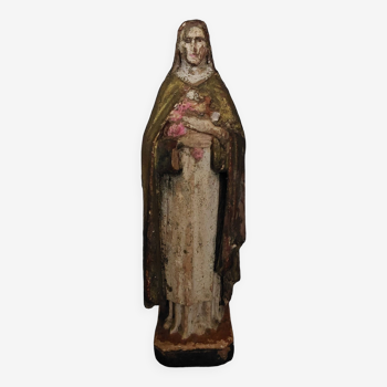 Statuette religieuse sainte Thérèse de Lisieux début XXème