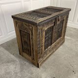 Coffre en bois du 19ème siècle