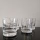 Lot de 4 verres a whisky
