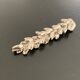 6 wheat-shaped knife holders in silver-colored metal