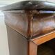 Bedside table / nightstand / column / Somno / Vintage mahogany stand