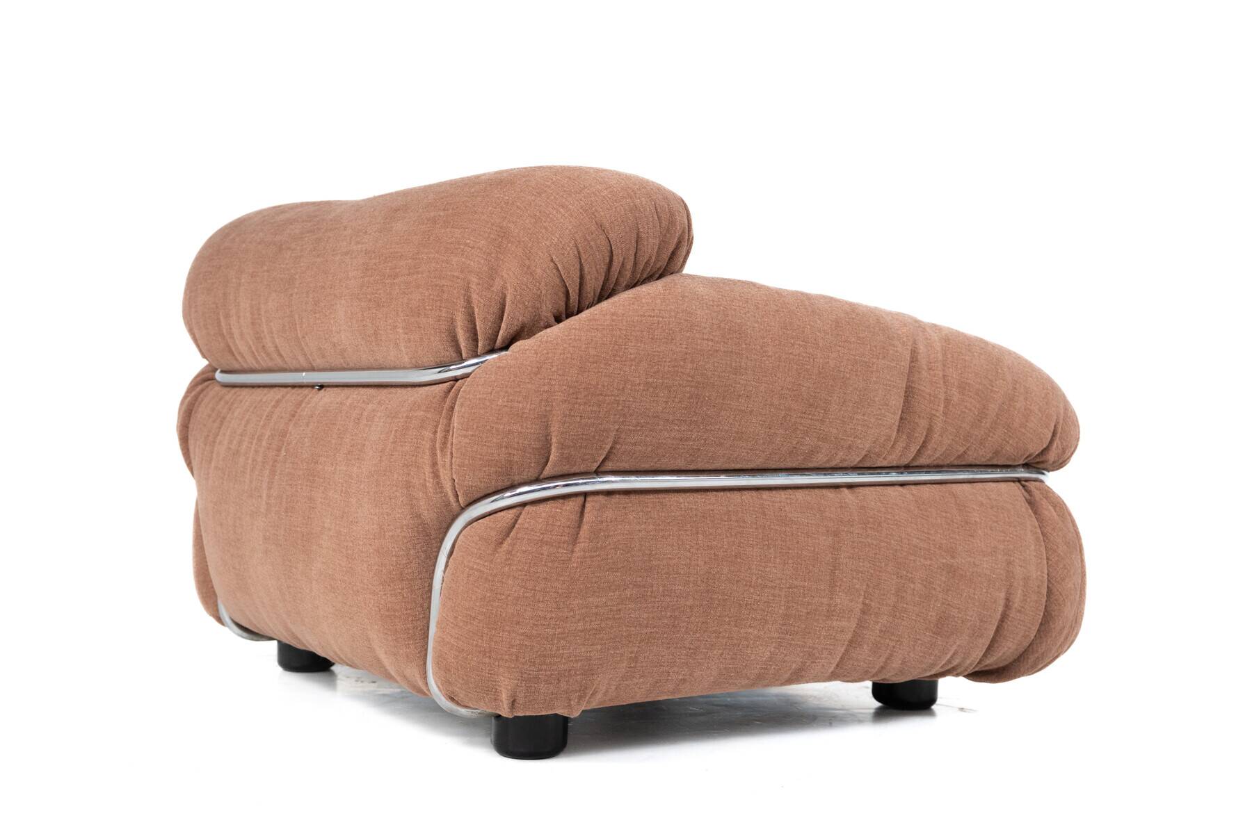 Paire de fauteuils Sesann de milieu de siècle par Gianfranco Frattini pour Cassina,