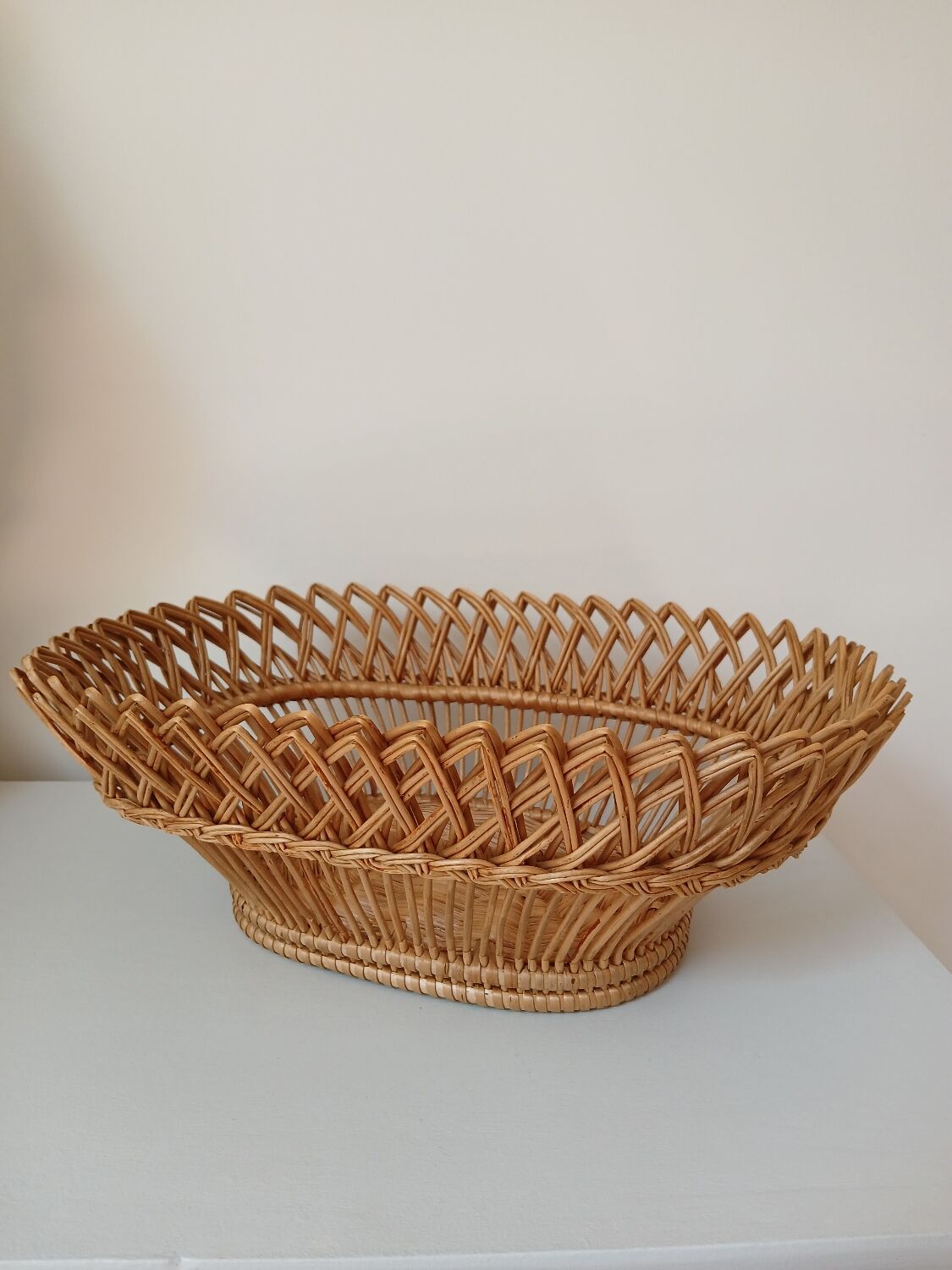 Woven basket, basket