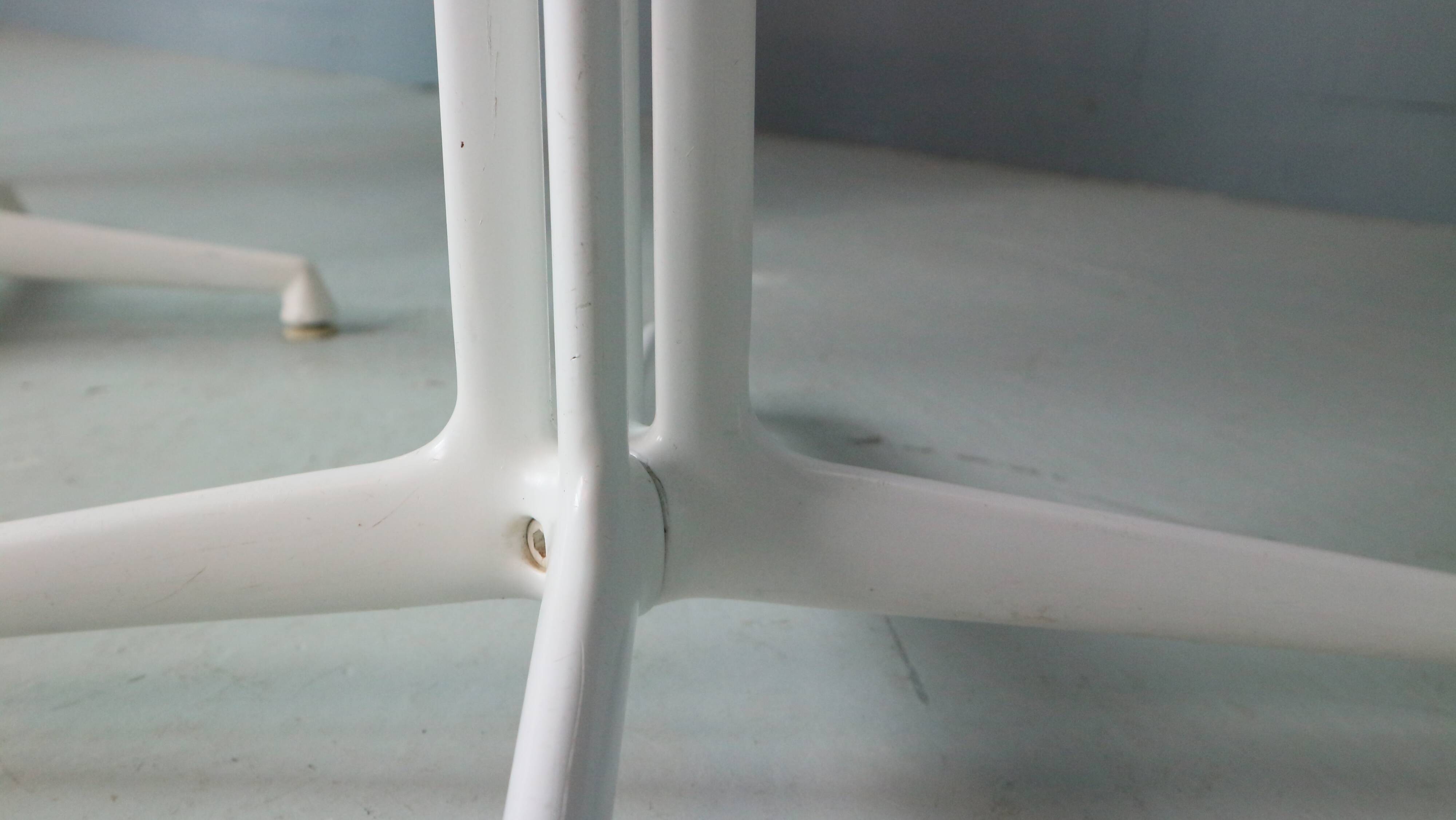 Charles & Ray Eames Set of 4 Off Black"La Fonda" Chairs for Herman Miller, 1960