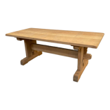 Solid oak monastery table