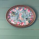 Chromolithographic composition table
