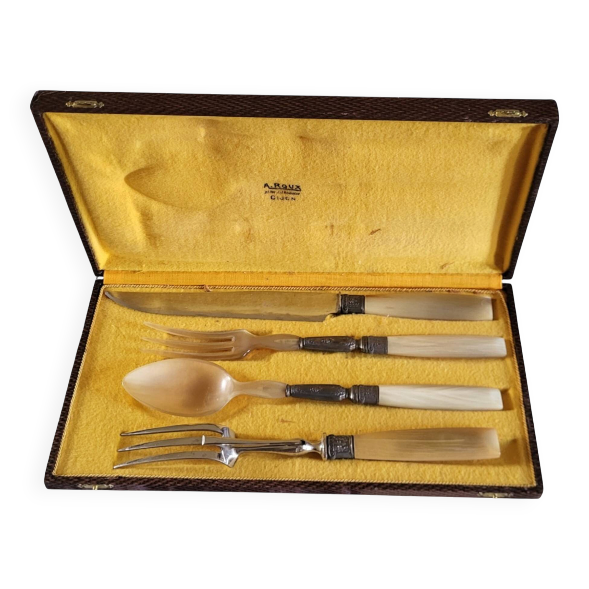 Gigot / Salad cutlery in Bakelite