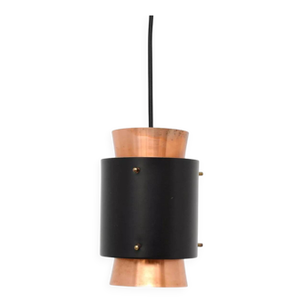 Copper lamp in the Trava style, design by Carl Thore, 1960s