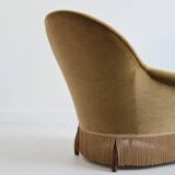 Fauteuil crapaud vintage 1960s