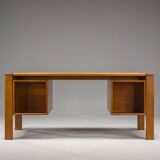 Mid-Century Teak Freestanding Desk from GV Møbler, 1960s