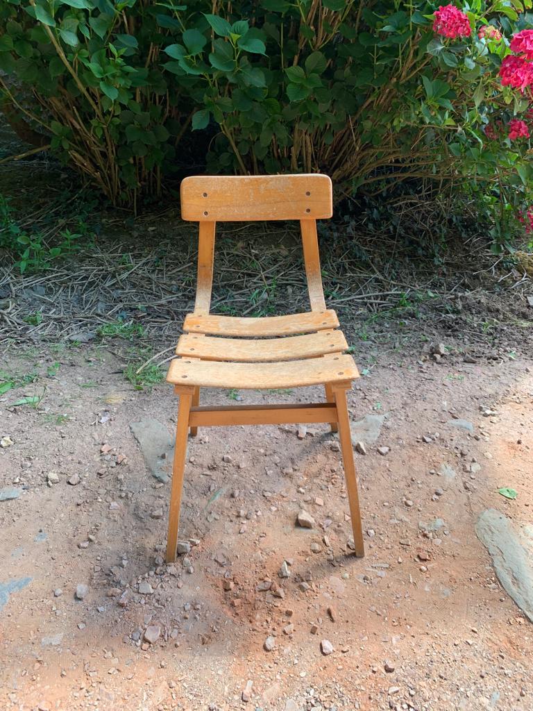 Vintage Primus school chair
