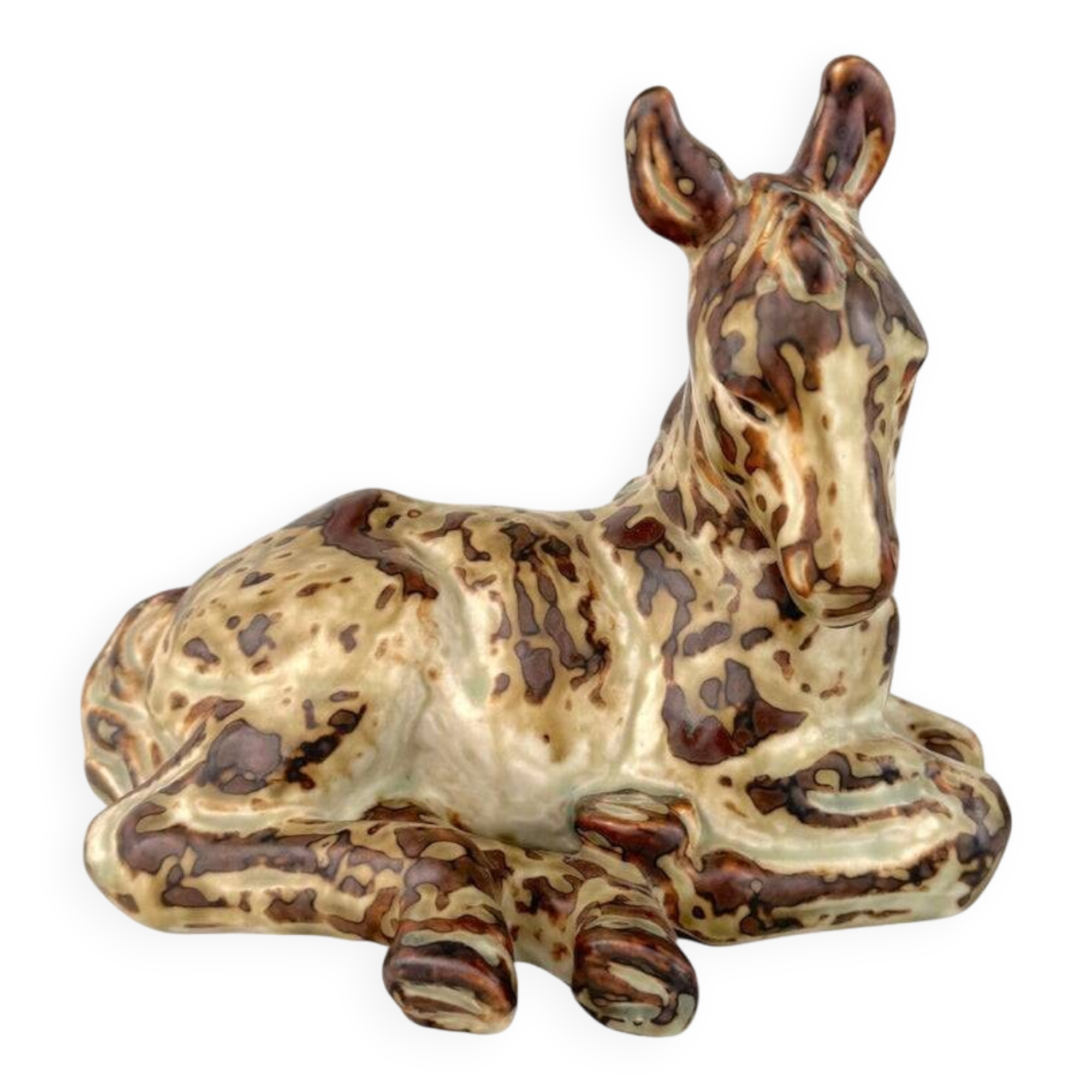 Knud Kjhn, Donkey, prod. Royal Copenhagen, 1940s