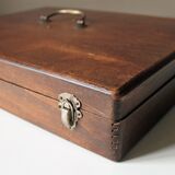 Silver cutlery box early 20th century