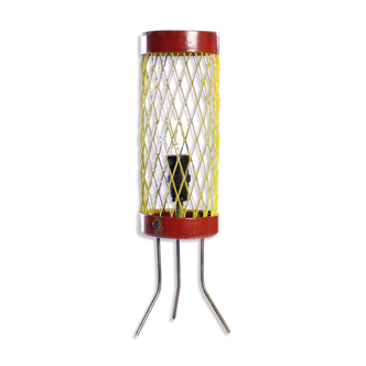 Table lamp in metal, czechoslovakia 1950s