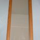 Mirror domed wooden frame 140X45, 80s