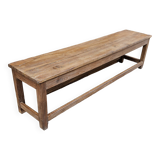 Old Burmese teak bench