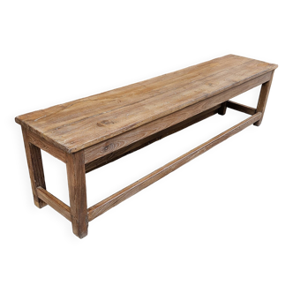 Old Burmese teak bench