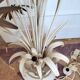Vintage flower floor lamp by Hans Kogl 1970s
