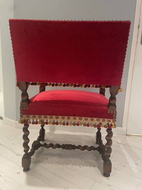 Louis XIII style armchair