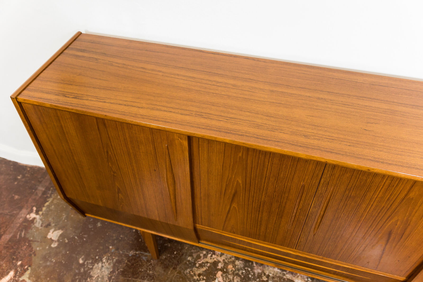 Danish Teak Highboard, 1960s