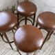 Set of 4 high bistro stools Baumann