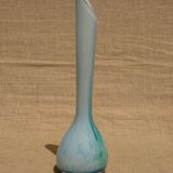 Vintage multilayer glass soliflore vase La Rochère