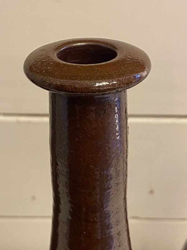 Lot de 3 bouteilles en céramique