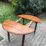 Extendable dining table to flaps cherrywood  XIXème