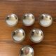 6 coupes à dessert en inox, 1970