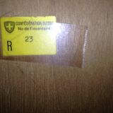 1960 mahogany meeting table