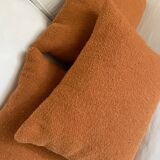 Wool blanket cushions