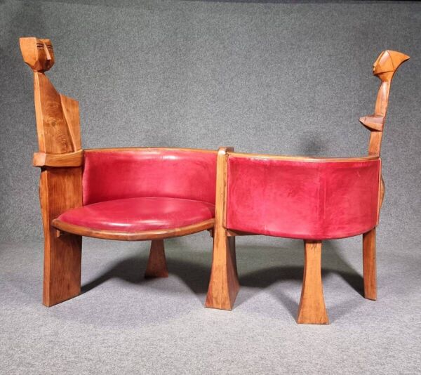 Mobilier d'art Canapé de conversation Chili Macarena Irarrázaval