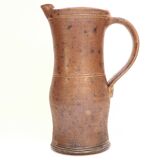 Old stoneware pitcher