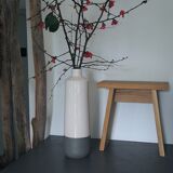 Japanese solid oak stool