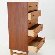 1960s Poul Volther Teak Chest of Drawers by Munch Slagelse Mobler, Denmark