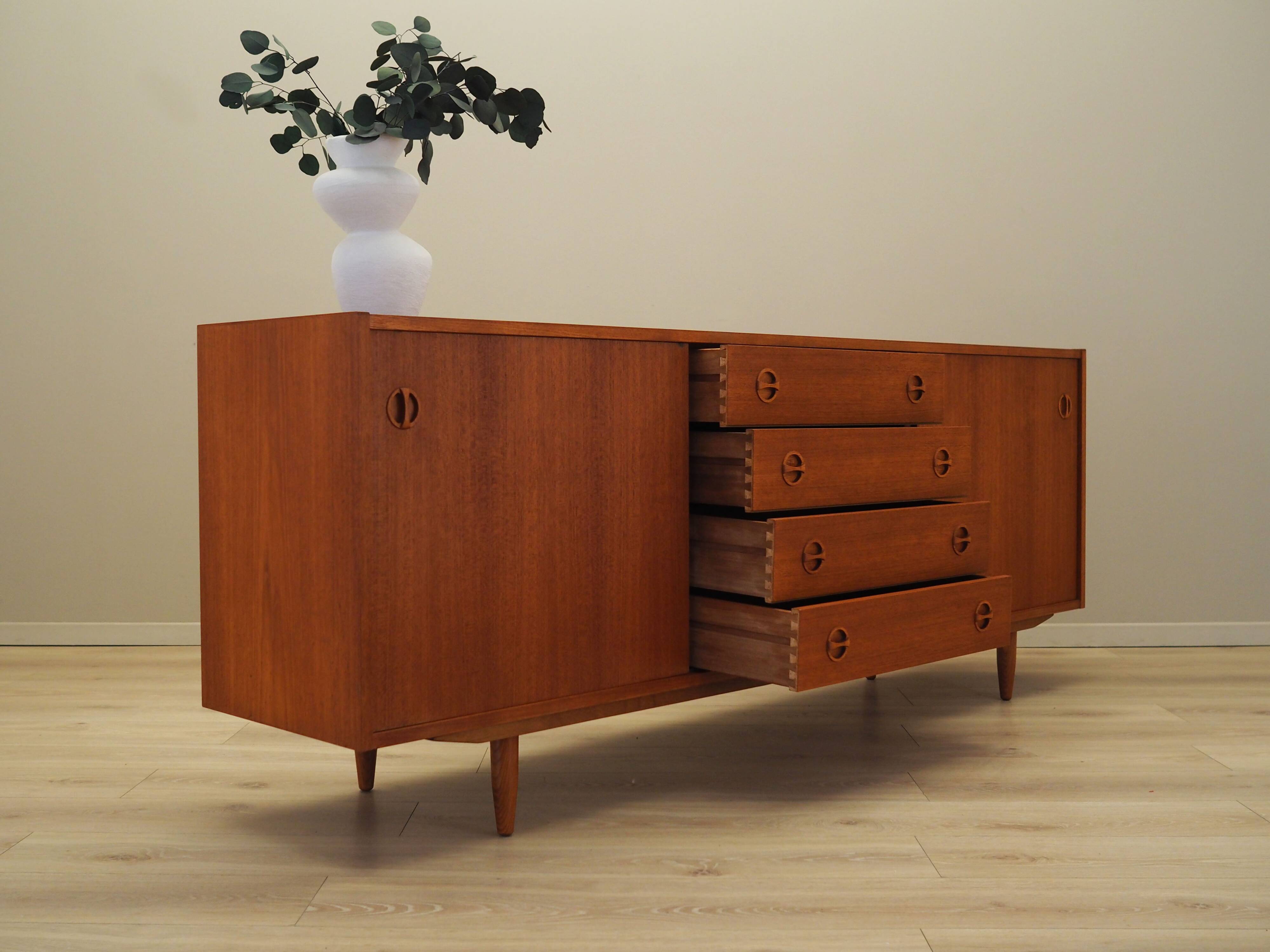 Teak sideboard, Danish design, 1970s, production: Denmark