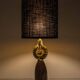 Figurative ceramic table lamp in Spanish Picasso style by Otero Regal.