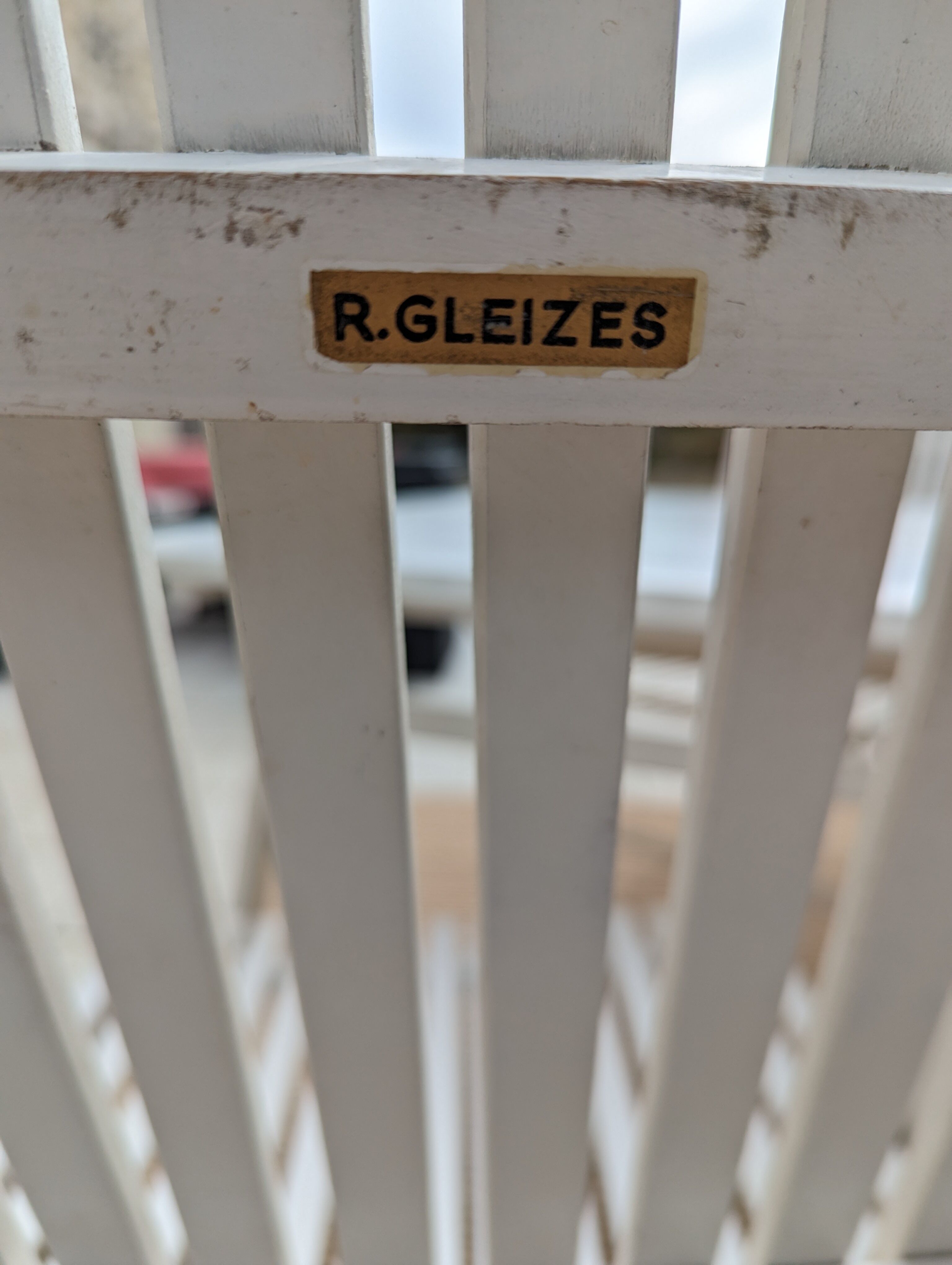 Garden furniture R.Gleizes