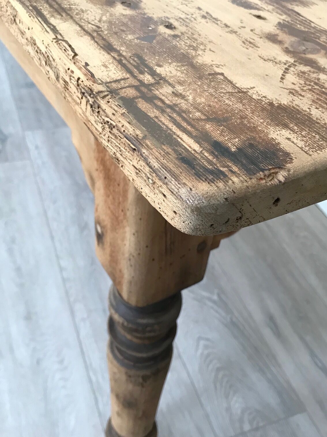 Vintage farm table