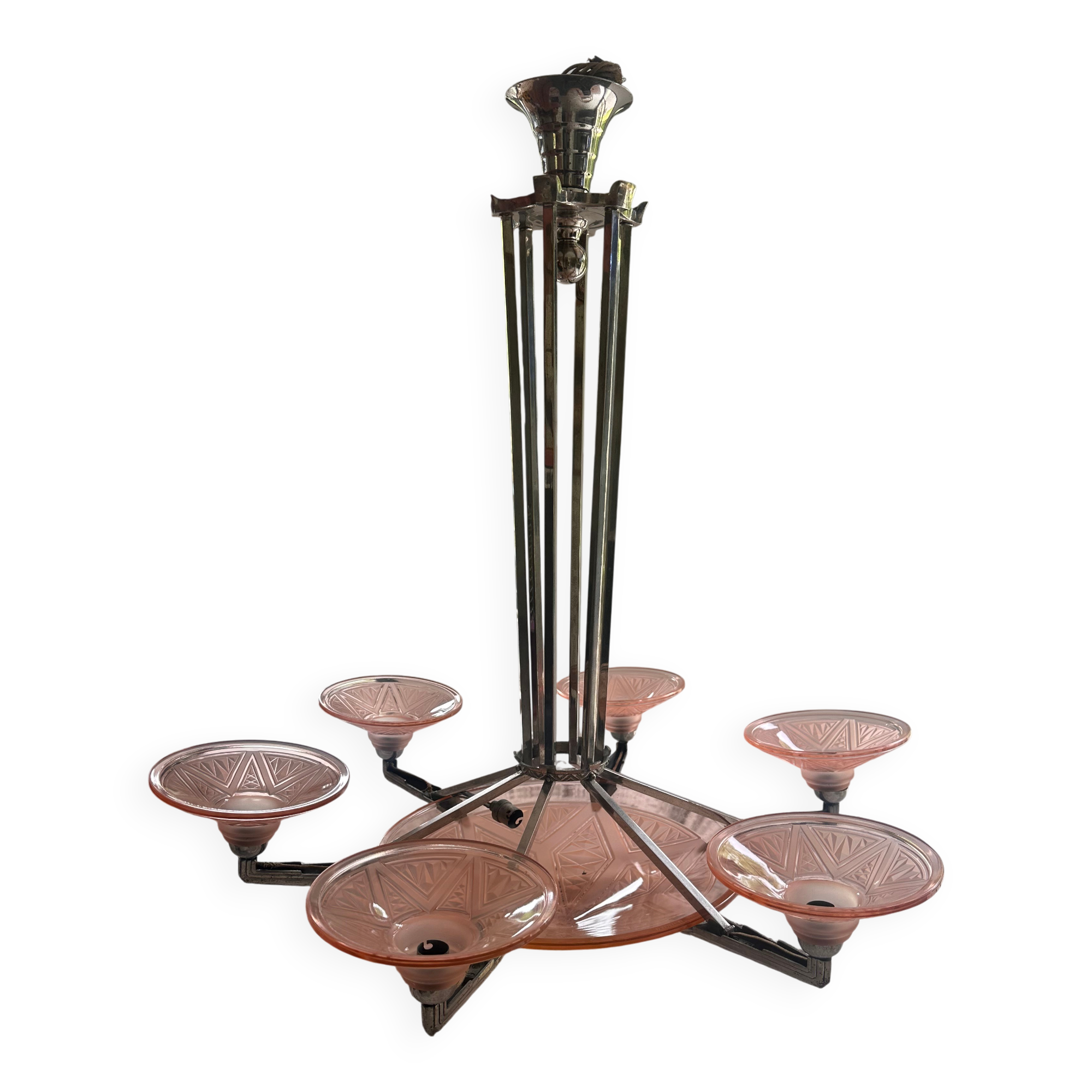 Antique Art Deco Chandelier – Maison Maynadier